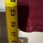 American Eagle  Deep Red Burgundy Distressed High Rise Jeggings Photo 3