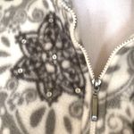 Alfred Dunner NWT  Swiss Alps Bling Fleece Zip Jacket XL Photo 1