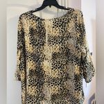 Rose + Olive Leopard print blouse Photo 2