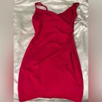 Hot pink tank top dress Photo 0
