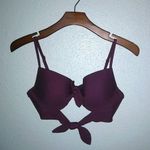 Shade & Shore  36B Deep Purple Bikini Underwire Swim Top Photo 0