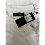 Citizens of Humanity Anthropologie  Jordana Rolled Sleeve Tee in White Photo 9