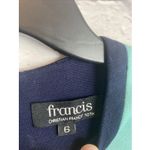 Christian Frances Roth Women's Knit Casual Preppy Retro Spring Dress Size 6 Photo 2