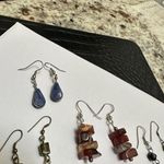 Lot Of 5 Dangle Drop Mix Pierced Earrings Bead, Beaded Variety Photo 5