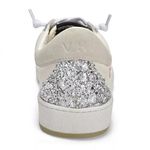 Vintage Havana Lolita Glitter Silver and Pink Star Sneakers Size 7 Photo 2