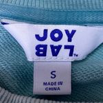 Joy Lab Women's Blue Knit Long Sleeve Crew Neck Sweatshirt Sweater Top Size S Photo 3