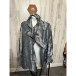 Dana Buchman Silver cardigan Photo 5