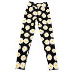 Anthropologie Year of Ours Daisy Veronica Floral Print Black White Leggings XS Photo 8