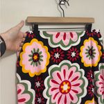 Boden USA Boden Printed A-Line Midi Skirt in Opulent Daisy - Size US 12 Petite Photo 7