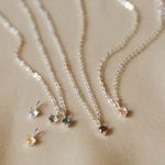 GLDN Aura Pendant Necklace – Sage Peridot on Sterling Silver Photo 0