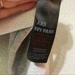Ivy Park  Grey Cropped Logo Front Hoodie Sweatshirt XXS Photo 5