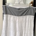 Becca  By Rebecca Virtue White Crochet Cover Up Pants Photo 1