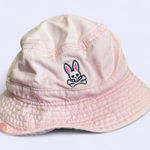Psycho Bunny Women's Soft Pink OSFA Bucket Hat Logo Outdoors Photo 0