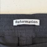 Reformation black Cargo Trousers 100% Tencel Lyocell Photo 2