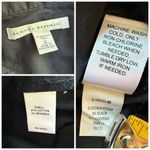 Banana Republic  Shirt Dress Tie Belt Black Size 12 Tall Stretch Pockets Photo 7