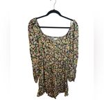 Elodie Nwt Ditsy Floral Puff Sleeve Smocked Mini Dress Photo 1