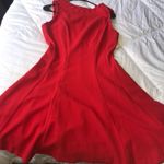 Julian Taylor  Red Dress Photo 1