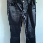 J Brand Women’s Sleek Skinny black faux leather Jeans Photo 0