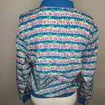 Diane Von Furstenberg  Vintage Funky Blouse Top‎ Size 12 80s Photo 3