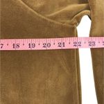 Madewell Velour Half Zip Sweatshirt Sz M Brown Loungewear Everyday Outdoor EUC Photo 9