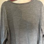 Lane Bryant Heather Gray cardigan Accent beaded front Photo 2