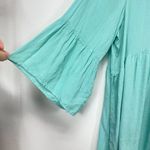 Suzanne Betro womens 100% rayon ¾ sleeve green top plus blouse size 2x Photo 3