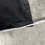 Bershka High Waist Black Denim Shorts Womens 4 Grunge Y2K Minimalist Chic Cotton Photo 6