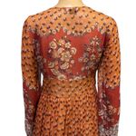 ECI COPY -  Sheer Crochet Floral Boho Long Sleeve Boho Festival Midi Dress Women… Photo 3