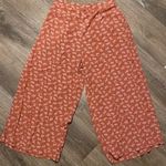 American Eagle Floral Wide-Leg Pants Size XS Ditsy Floral Cottage Prairie Photo 0
