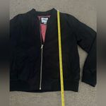 Old Navy Black Bomber Zip Up Padded Jacket Photo 8