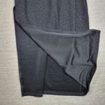 City Triangles Vtg  Black Glitter Prom Dress M Strappy Open Back Y2K 90s Evening Photo 13