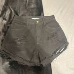 Morning Mist Black High Waisted Short Photo 0