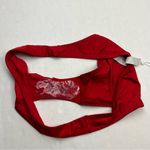 Zimmermann Swim Bikini Bottom Womens Size 10 - 12 Red Summer Coastal *FLAW Photo 7