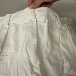 RTR sz 12 Staud solid white Luisa pocketed pants high rise trouser career Photo 2