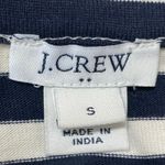 J.Crew Women's White Blue Striped Sleeveless Knit Cami Camisole Tank Top Size S Photo 2