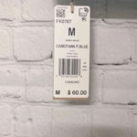 Adidas NWT top women’s medium blue white sleeveless tank top gym clothes workout Photo 4