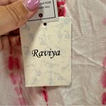Raviya‎ Tie Dye Swimsuit Cover Up NWT size Large in Pink/White Crochet Trim Pink Photo 7
