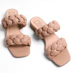 ShuShop CanCan Taupe Braide Sandals Size 9 Photo 0