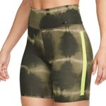 Nike  One Luxe 7” Tie Dye Mid Rise Biker‎ Shorts NWT XS Photo 0