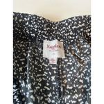 Hayden Los Angeles Woman’s XL Tiered Maxi Skirt Elastic Waist Black White Photo 2