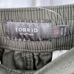 Torrid  Olive Green Lightweight‎ Pull On Pants With Pockets Drawstring 3X Photo 4