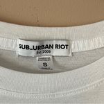 SUB_URBAN RIOT  | White Colorful Love Graphic Tee Sz S Photo 3