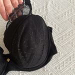 Chantelle  Norah Chic Plunge T Shirt Bra Black Lace Underwire Lined 36DDD Photo 6