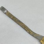 Vintage Avon women’s silver gold tone watch 18mm oval up to 7.5” quartz running Photo 3