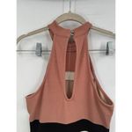 Windsor  High Neck Striped Knee Length  Bodycon Dress Women Medium Colorful Photo 3