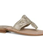 Jack Rogers Platinum Hampton Flat Photo 0