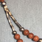 Ladies’ Dual Layer Necklace w/Genuine Stone Photo 3