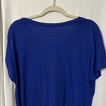 Nike  Dri-Fit Blue Loose Fit Tee Shirt Size Medium Photo 4