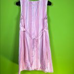 Motherhood Vintage Pink Sleeveless V-Neck Sundress Photo 5