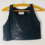 Terez  Foil Haze Uplift Black Tonal Racerback Sports Bra in S, M, & L New In Bag Photo 0